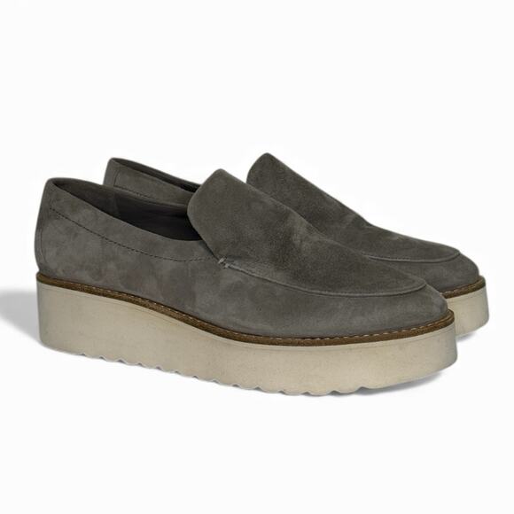 Shoes - VINCE Zeta Suede Platform Loafers – Women’s Size (7.5) – Excellent Condition